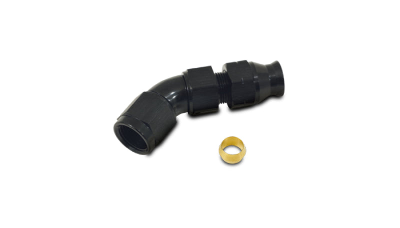 Vibrant 45 Degree 1/2in Tube to Female 8AN Adapter