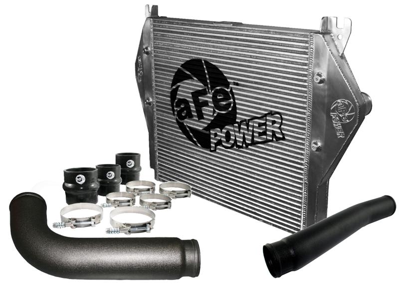 aFe Bladerunner Intercoolers 3in Black Tube Hot Side w/ Couplings & Clamps 14-15 Ram 1500 V6-3.0L