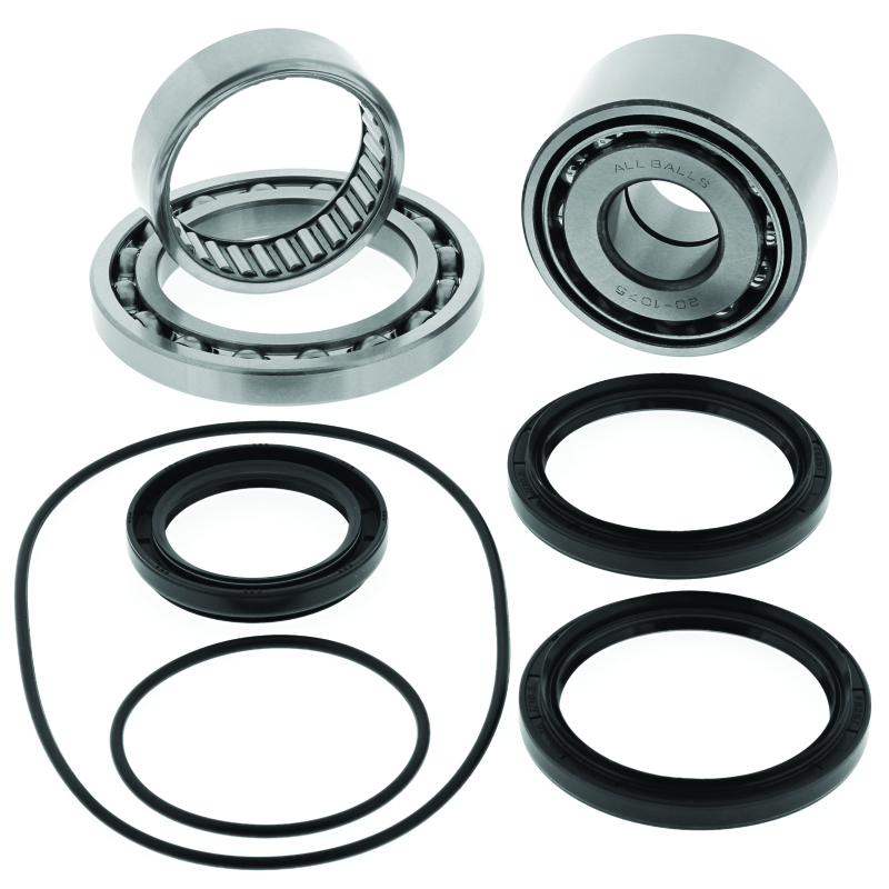 QuadBoss 07-08 Yamaha YFM400 Grizzly 4x4 Rear Differential Bearing &amp; Seal Kit