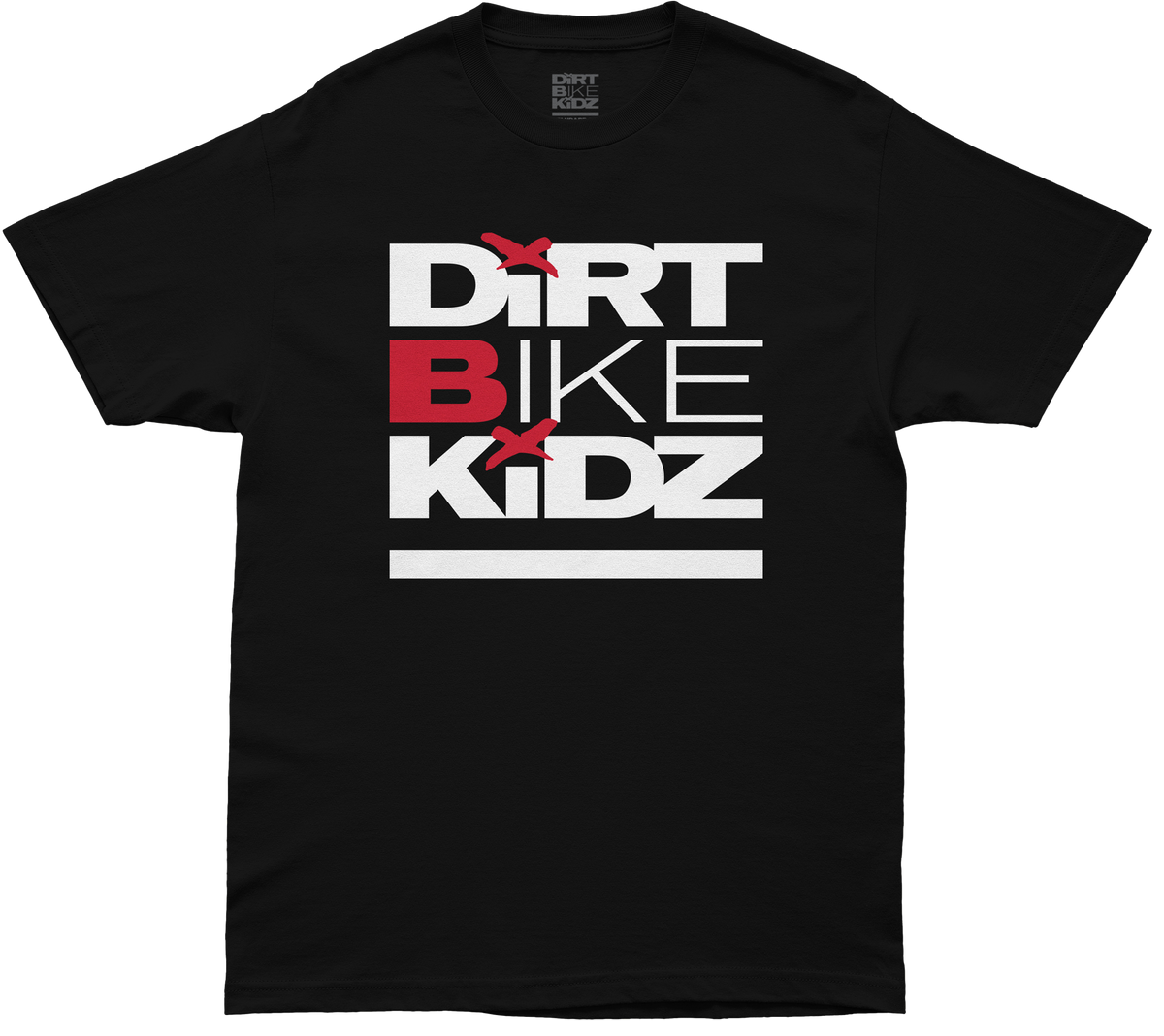 Classic Tee Black/White Lg