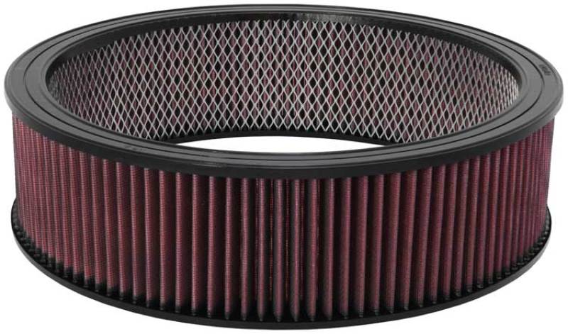 K&amp;N Replacement Drop In Air Filter - 14in OD / 12in ID / 4in H w/ Wire