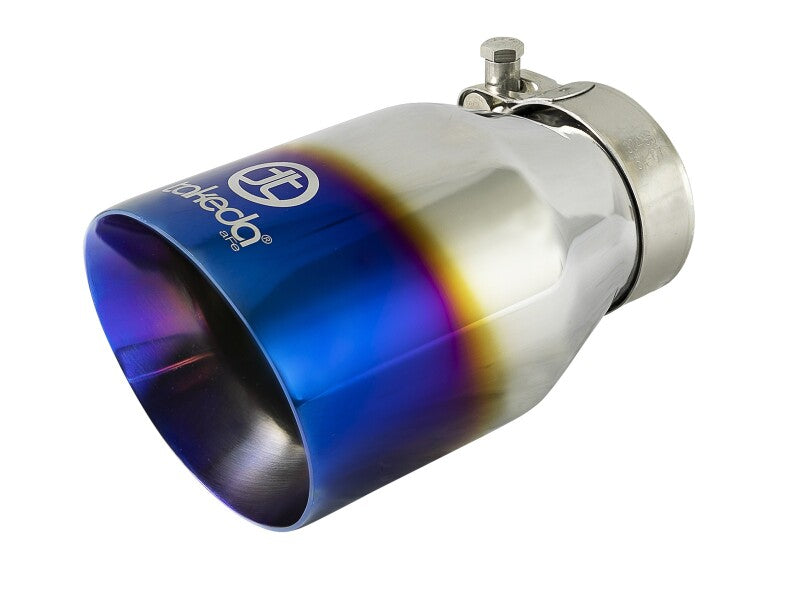 aFe Takeda 2-1/2in to 3in SS-304 Cat-Back Exhaust w/ Blue Flame Tips 13-17 Hyundai Veloster L4-1.6L