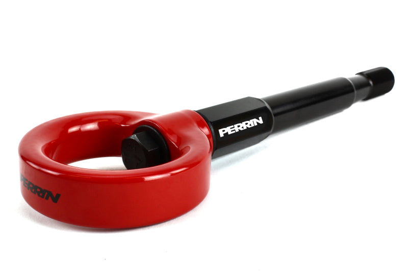 PERRIN 22-25 Subaru WRX / 18-23 Crosstrek Tow Hook Kit (Rear) - Red