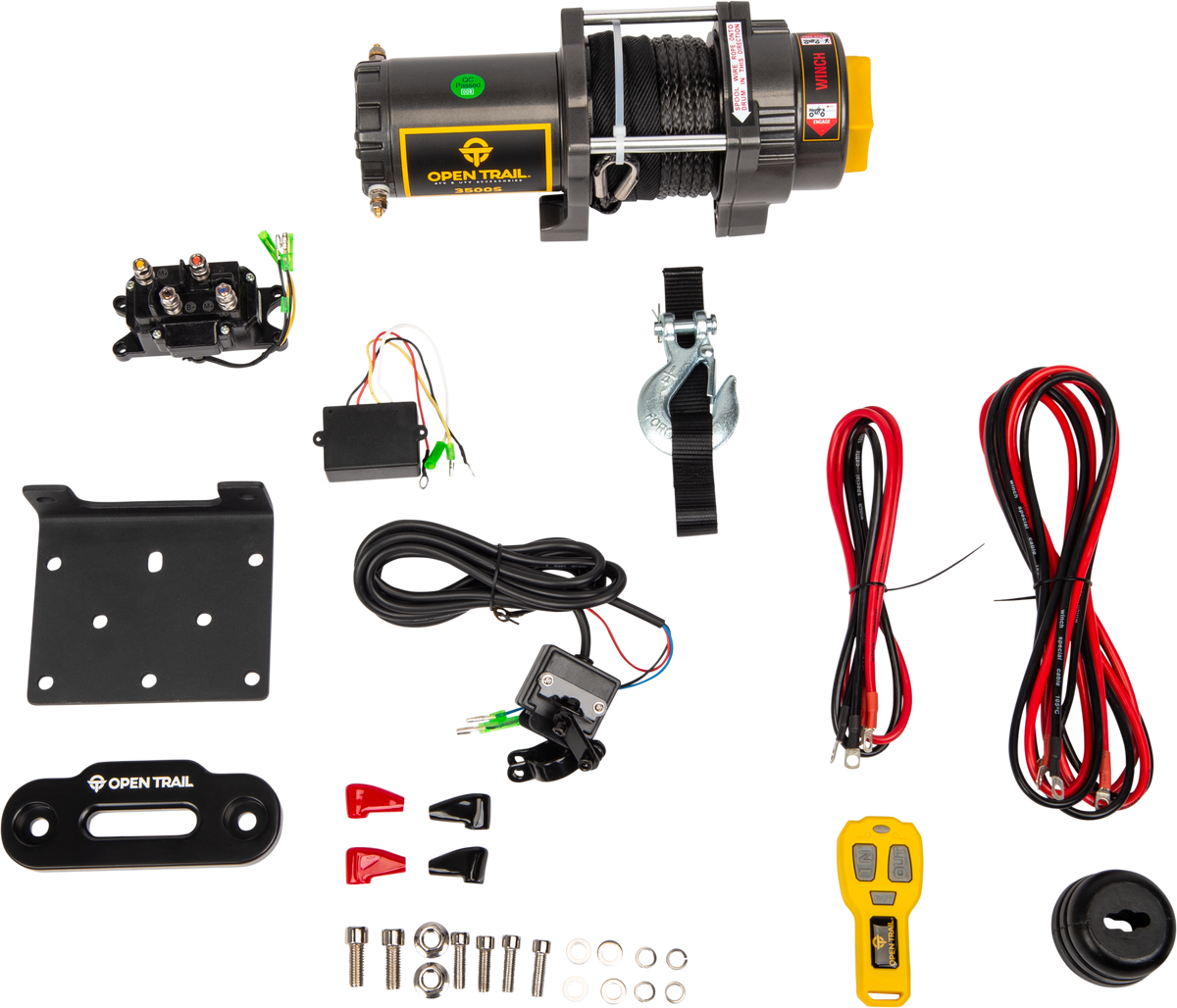 3500lb Winch Synthetic Rope