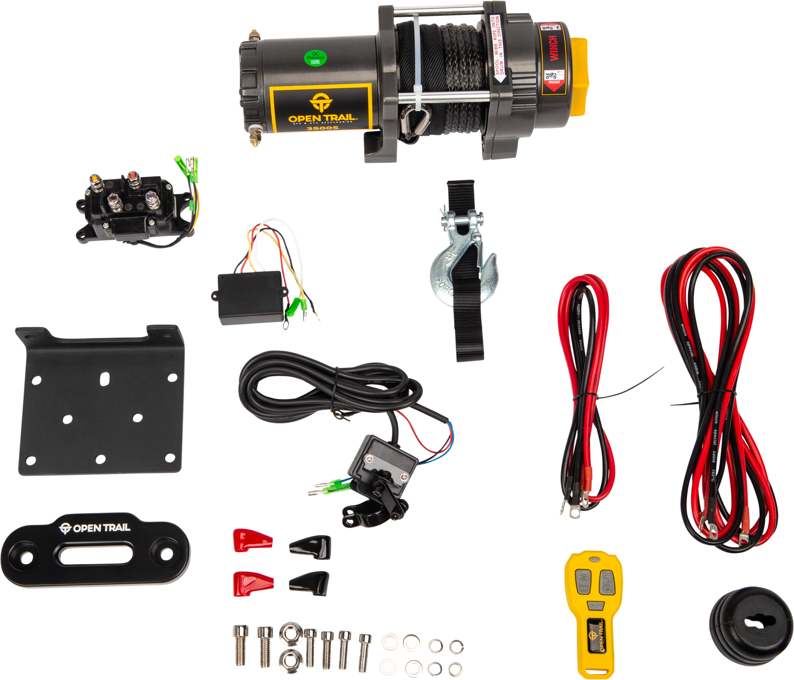 3500lb Winch Synthetic Rope