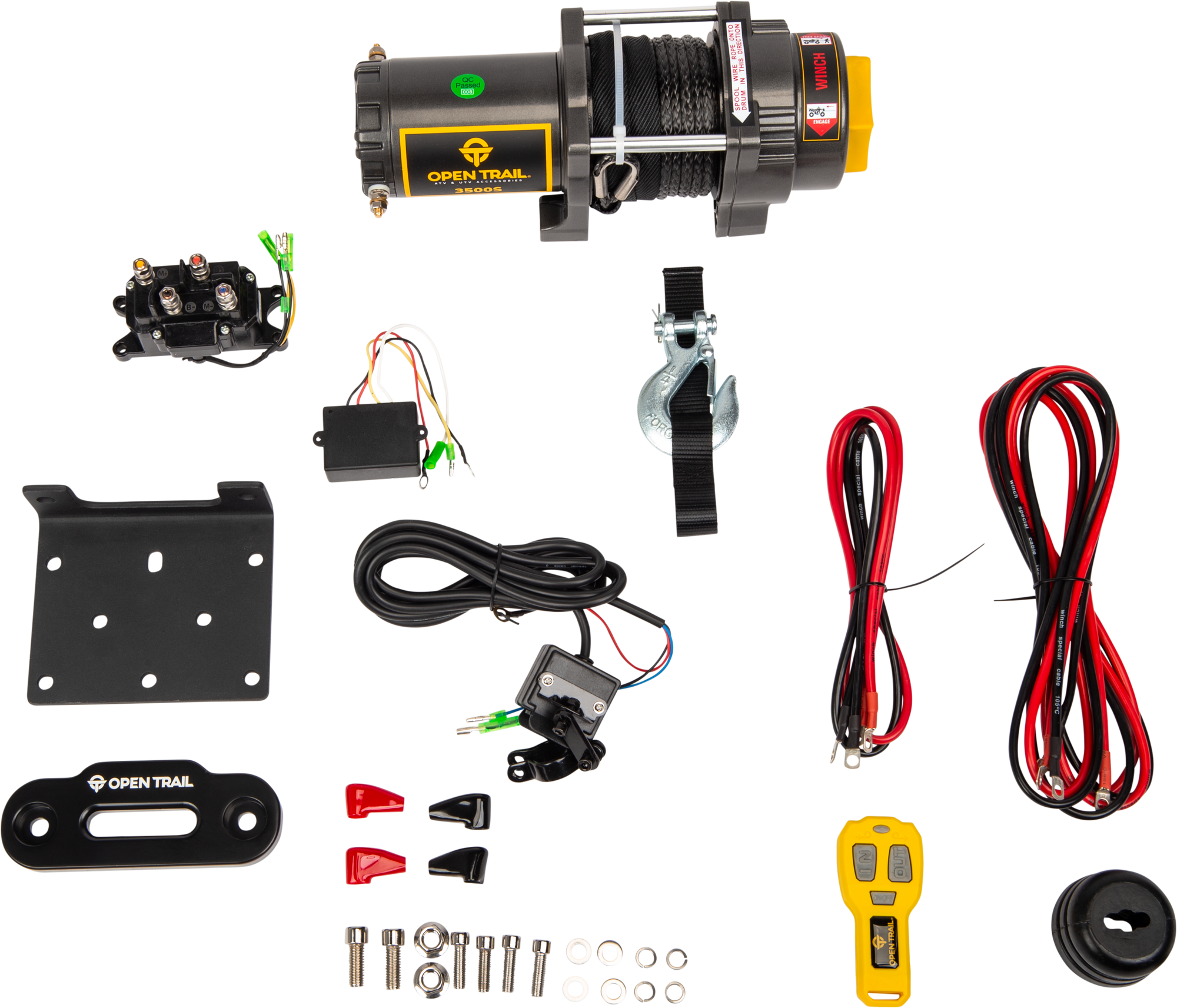 3500lb Winch Synthetic Rope