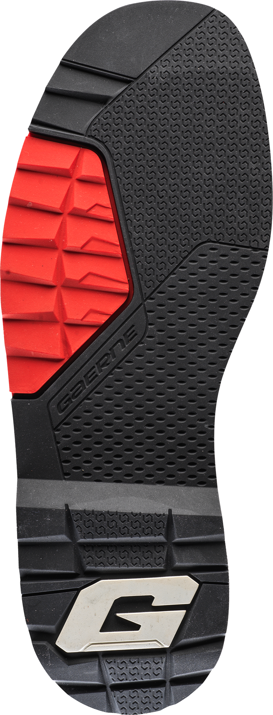Sg 22 Boot Sole Pair Black/Red Sz 10