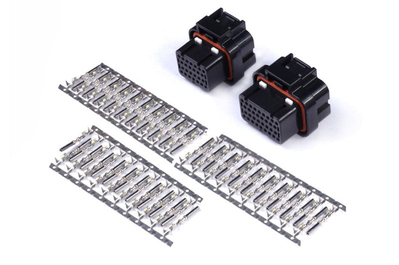 Haltech AMP 26 &amp; 34 Pin 4 Row 3 Keyway Superseal Connector Set Plug &amp; Pins