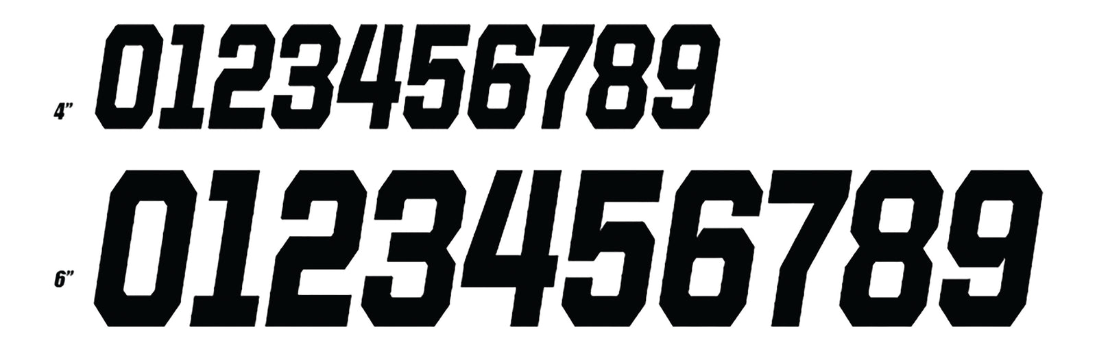 #0 Black 4 Race Series 3/Pk