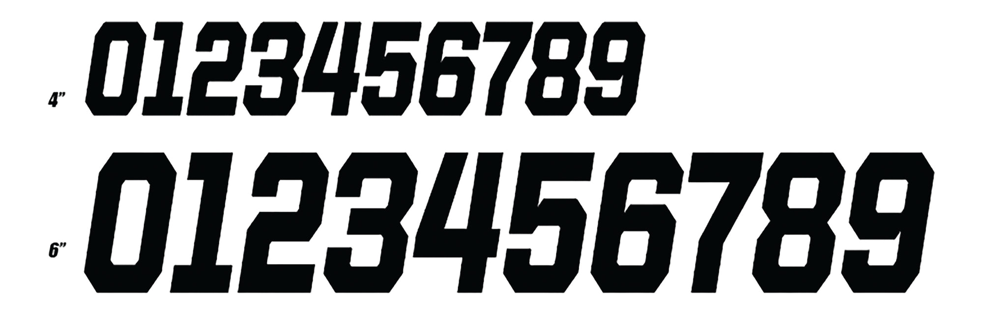 #0 Black 4 Race Series 3/Pk