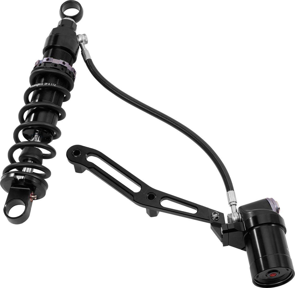 Touring Remote Res Shocks 13" Hvy Weight Billet Bracket