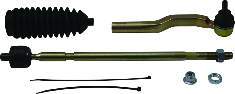 QuadBoss 19-21 Polaris RZR XP 4 Turbo S Steering Rack Tie Rod Assembly Kit - Left Inner &amp; Outer