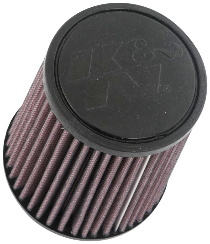 K&amp;N Universal Clamp-On Air Filter 3in FLG 5in B 4in T 6in H
