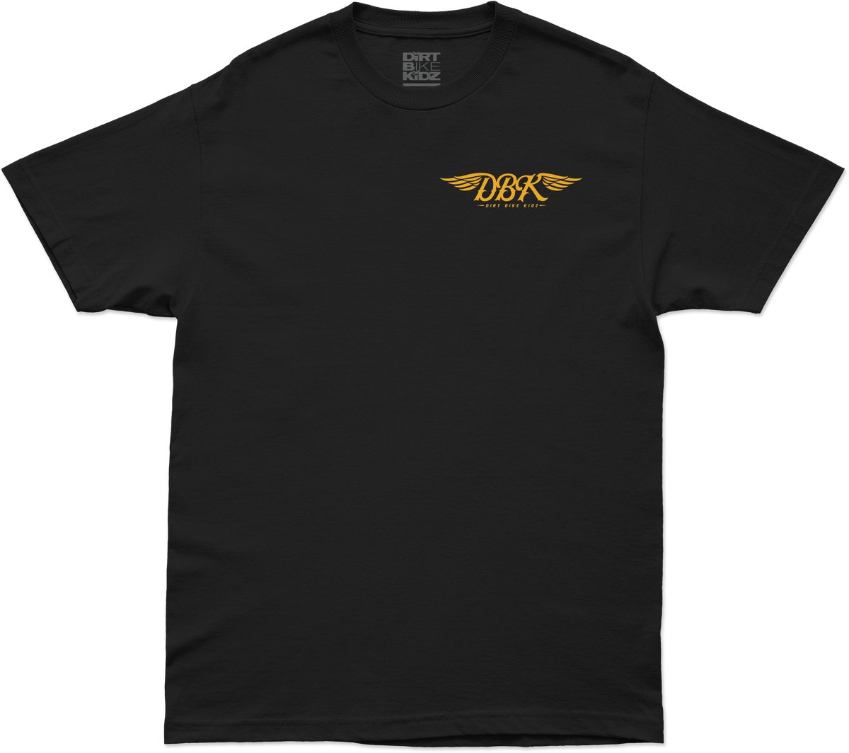 Goldwings Tee Black Lg