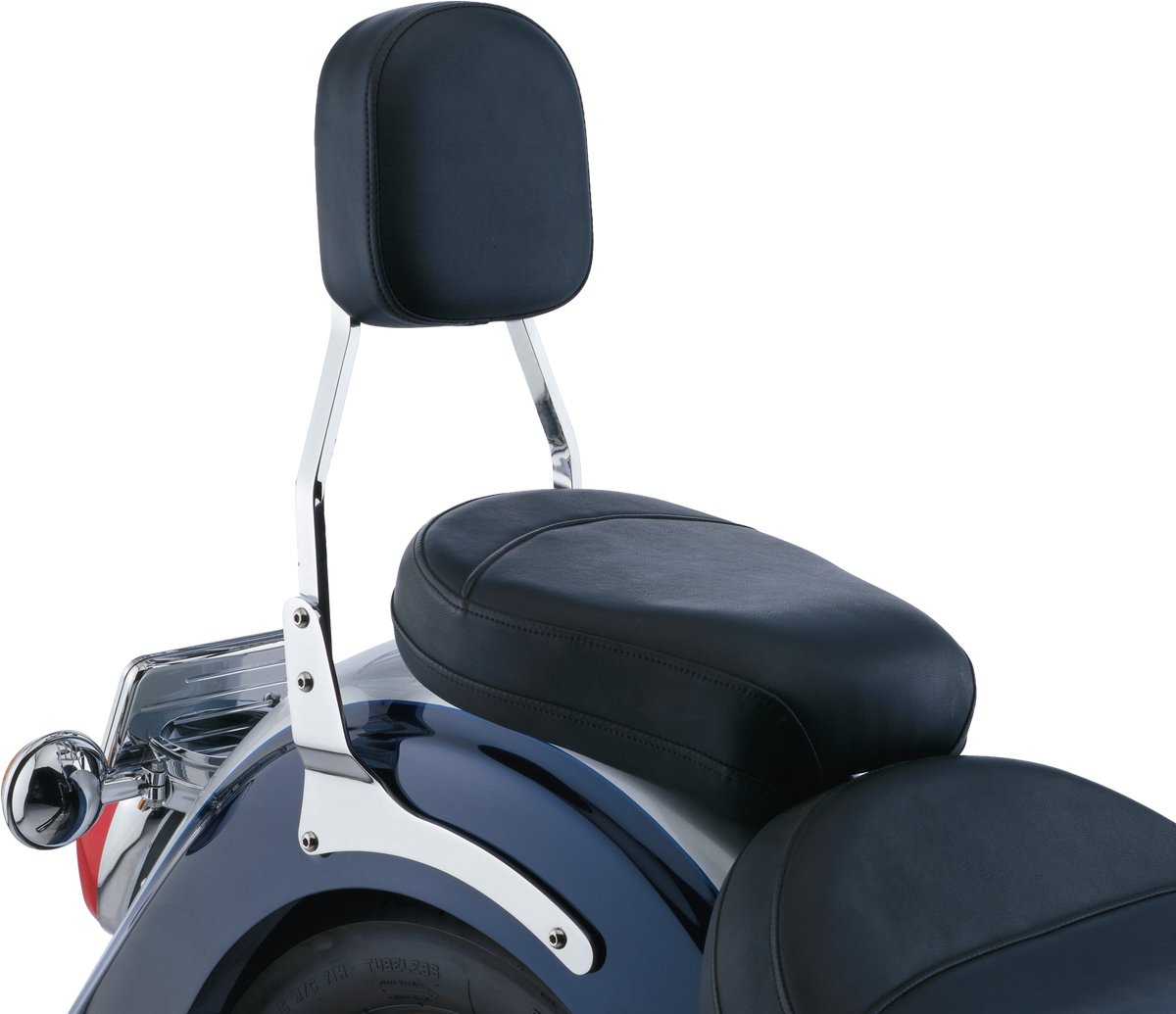 Std Sissy Bar W/Pad Chrome Hon Rebel 250 96 16