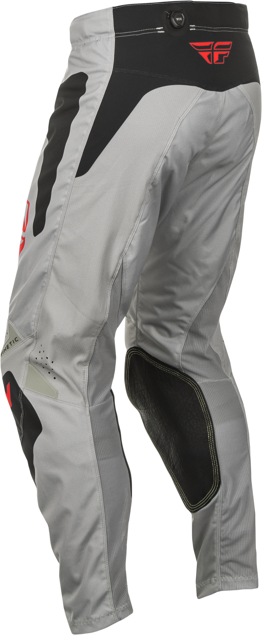 Kinetic Sym Pants Light Grey/Red/Black Sz 38