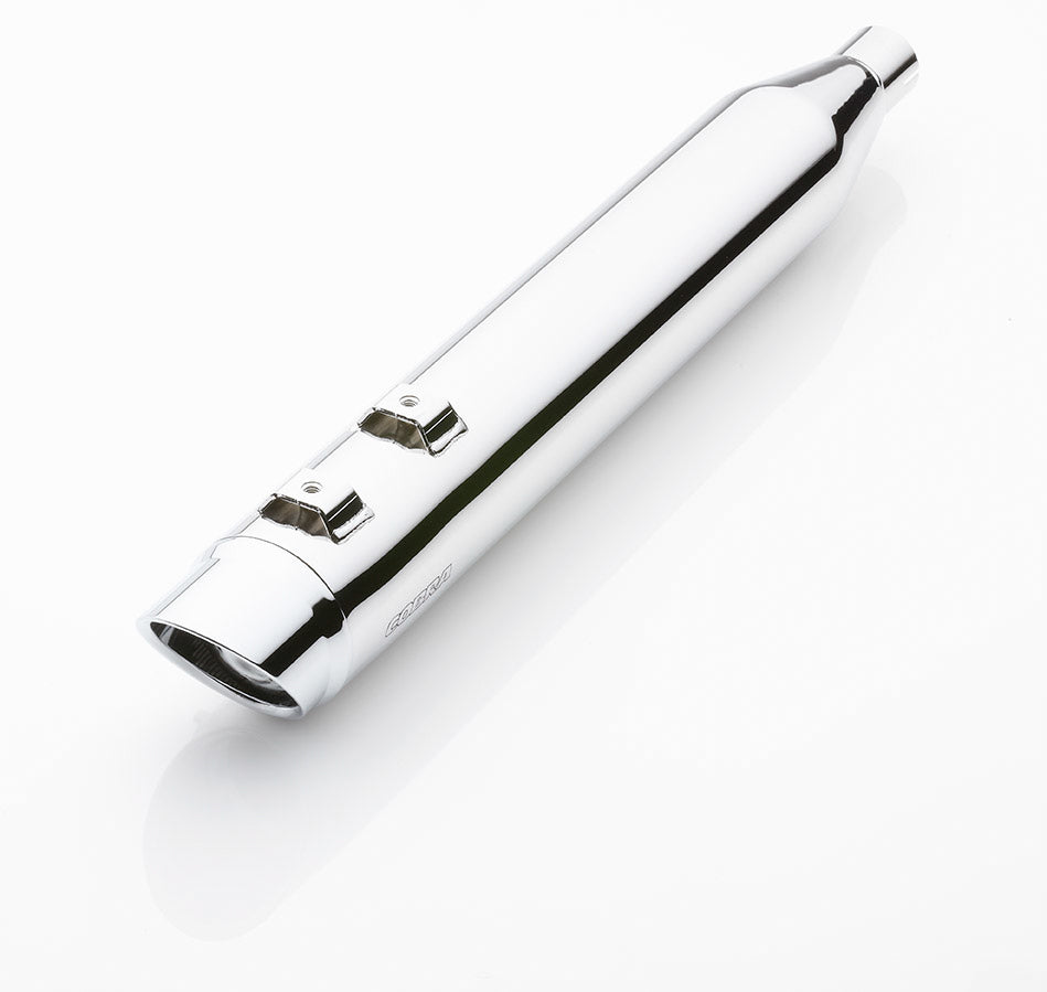 Slip Ons W/Billet Tips Chrome Tri Glide 09 22