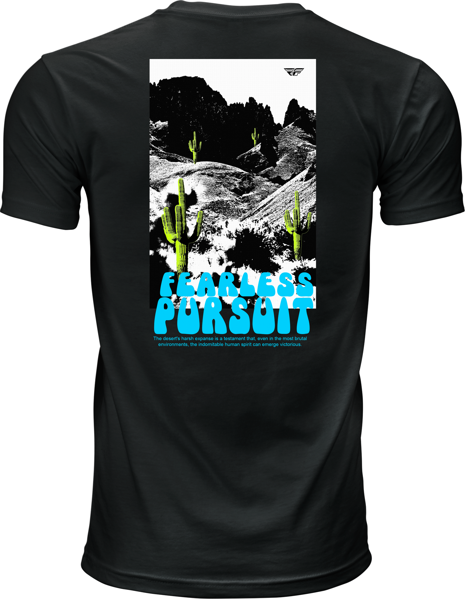 Fly Desert Tee Black Xl