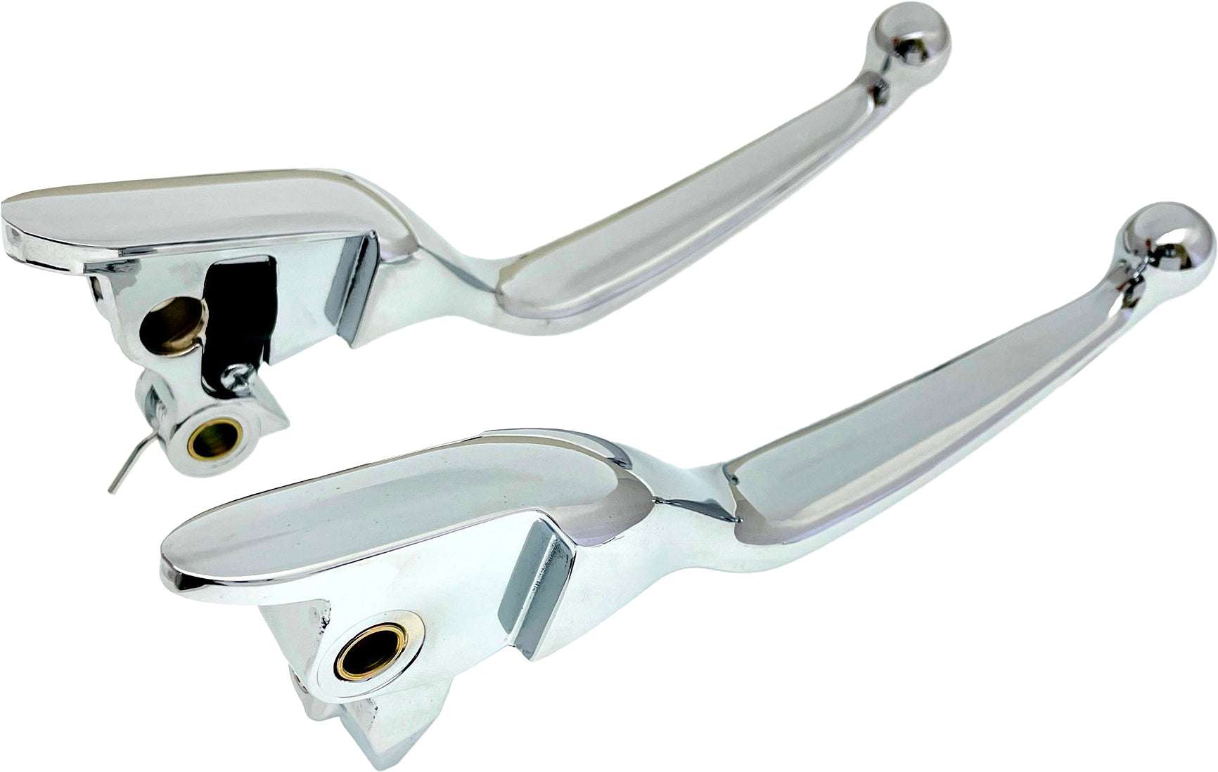 Smooth Lever Set Chrome Flt `21 22 Cbl Clutch