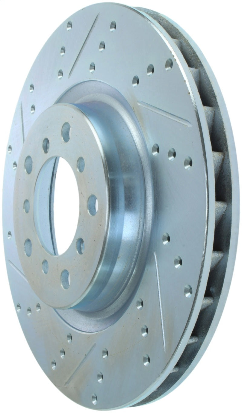 StopTech Select Sport 01-06 BMW M3 Slotted &amp; Drilled Front Right Rotor