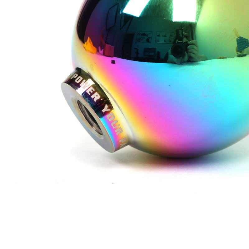 BLOX Racing V2 - 490 Limited Series Spherical Shift Knob 10X1.5 - Neo Chrome