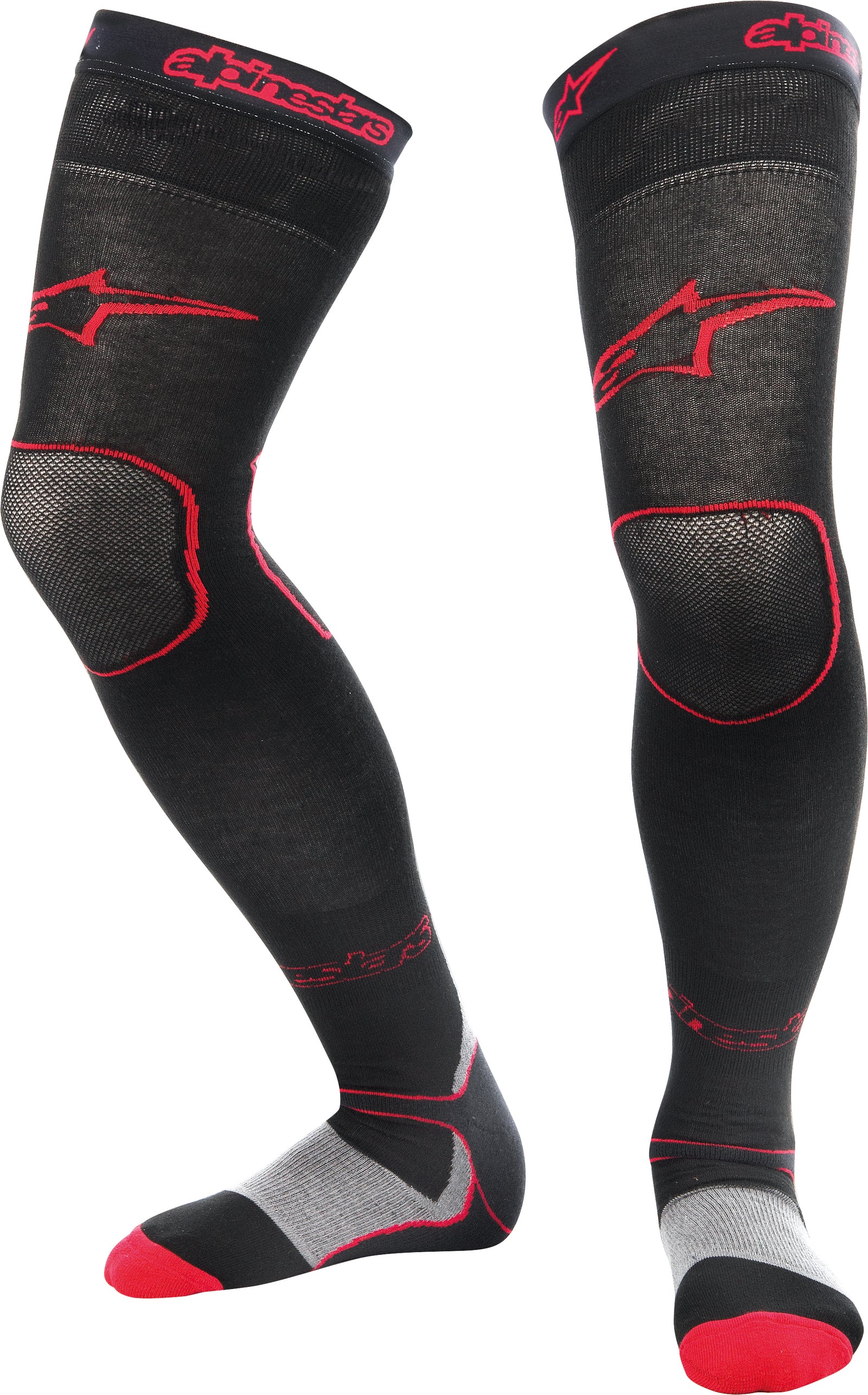Long Mx Socks Red Lg 2x