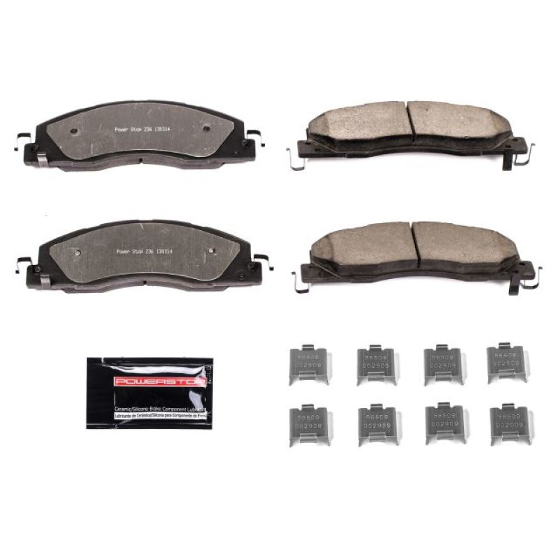 Power Stop 09-10 Dodge Ram 2500 Front Z36 Truck &amp; Tow Brake Pads w/Hardware