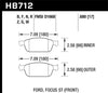 Hawk 13 Ford Focus HP+ Front Street Brake Pads