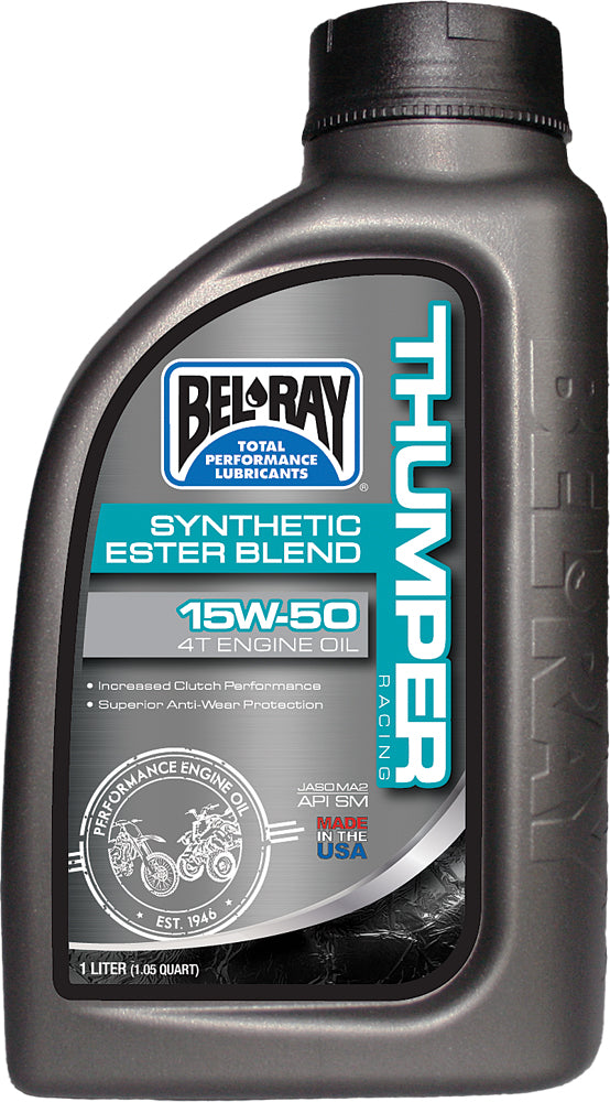 Thumper Ester Blend Eng Oil 4t Syn 15w50 1l
