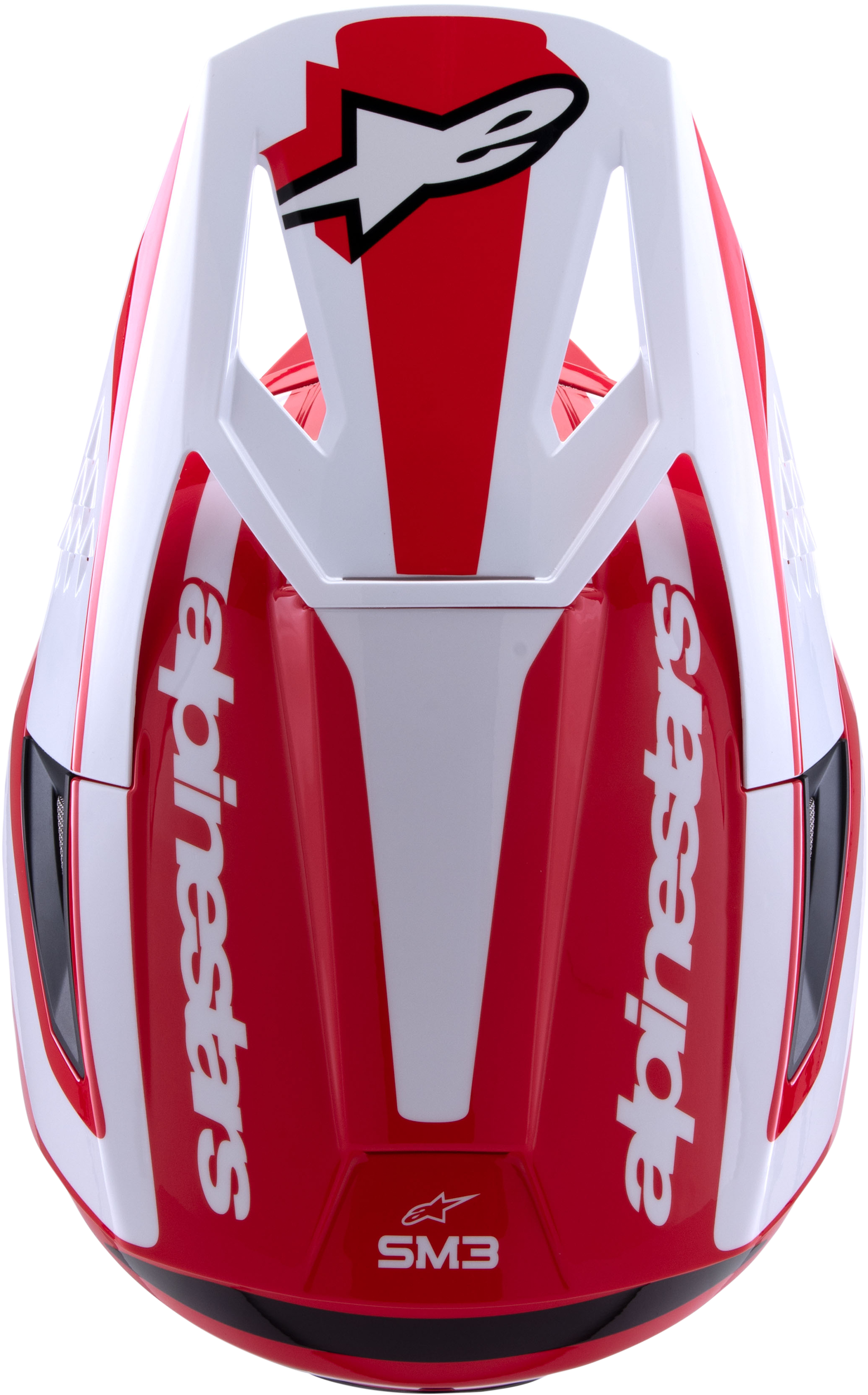 Sm3 Heat Helmet Red/White/Black Glossy Xl