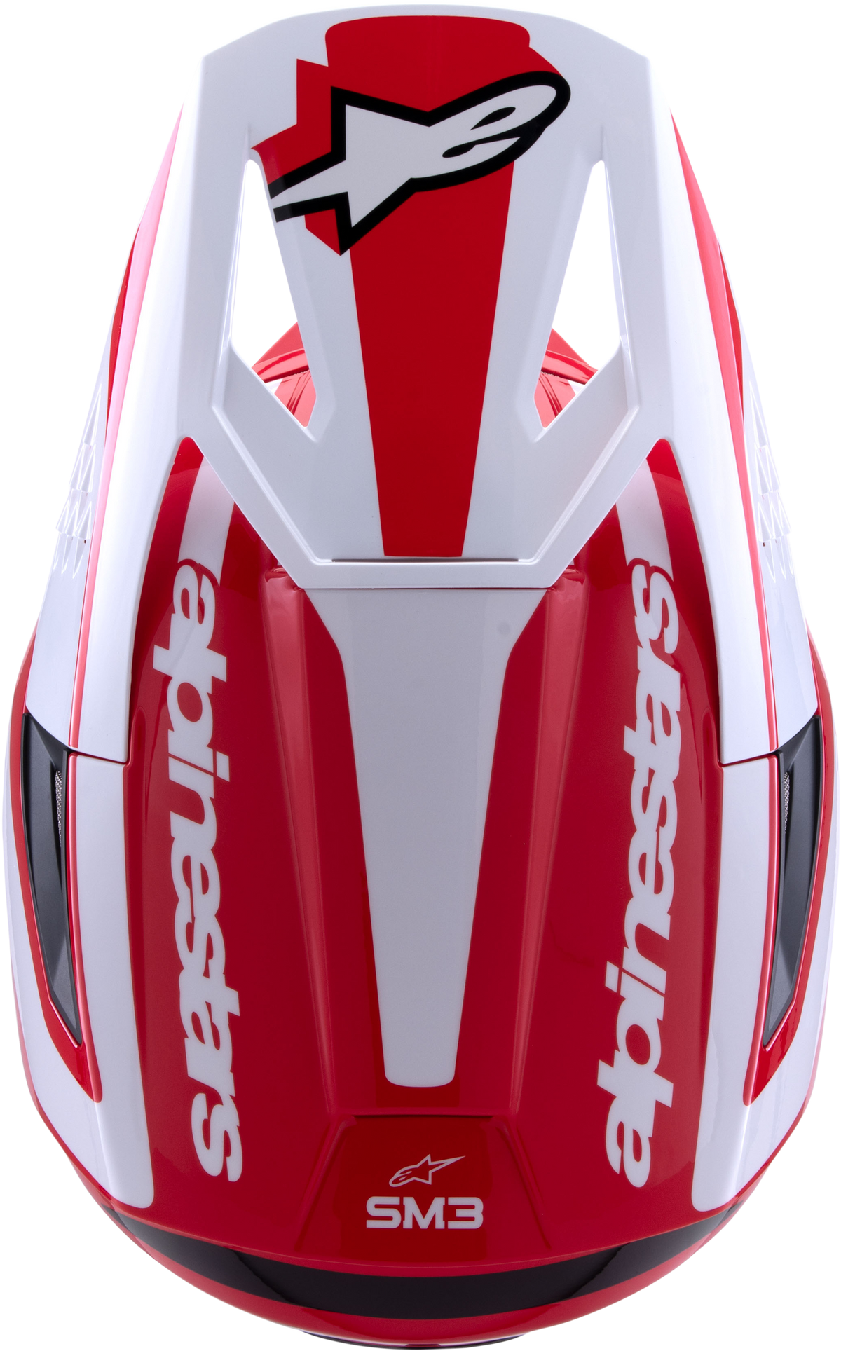 Sm3 Heat Helmet Red/White/Black Glossy 2x