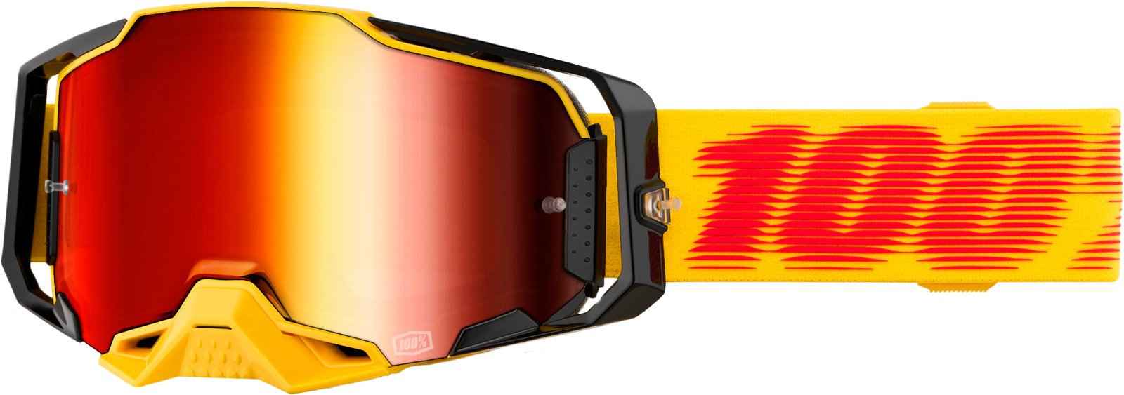 Armega Goggle Tetsu Mirror Red Lens