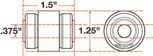 SPC Performance Front/Rear Lower Control Arm xAxis Joint Jeep 07-14 Wrangler / 93-98 Grand Cherokee