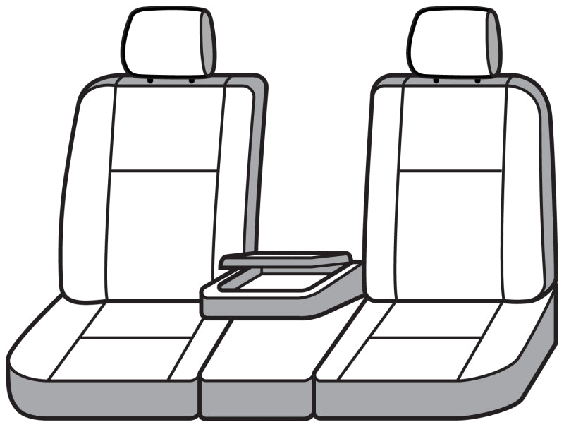 Covercraft 19-24 Dodge Ram Carhartt PrecisionFit Custom Front Row Seat Covers - Gravel