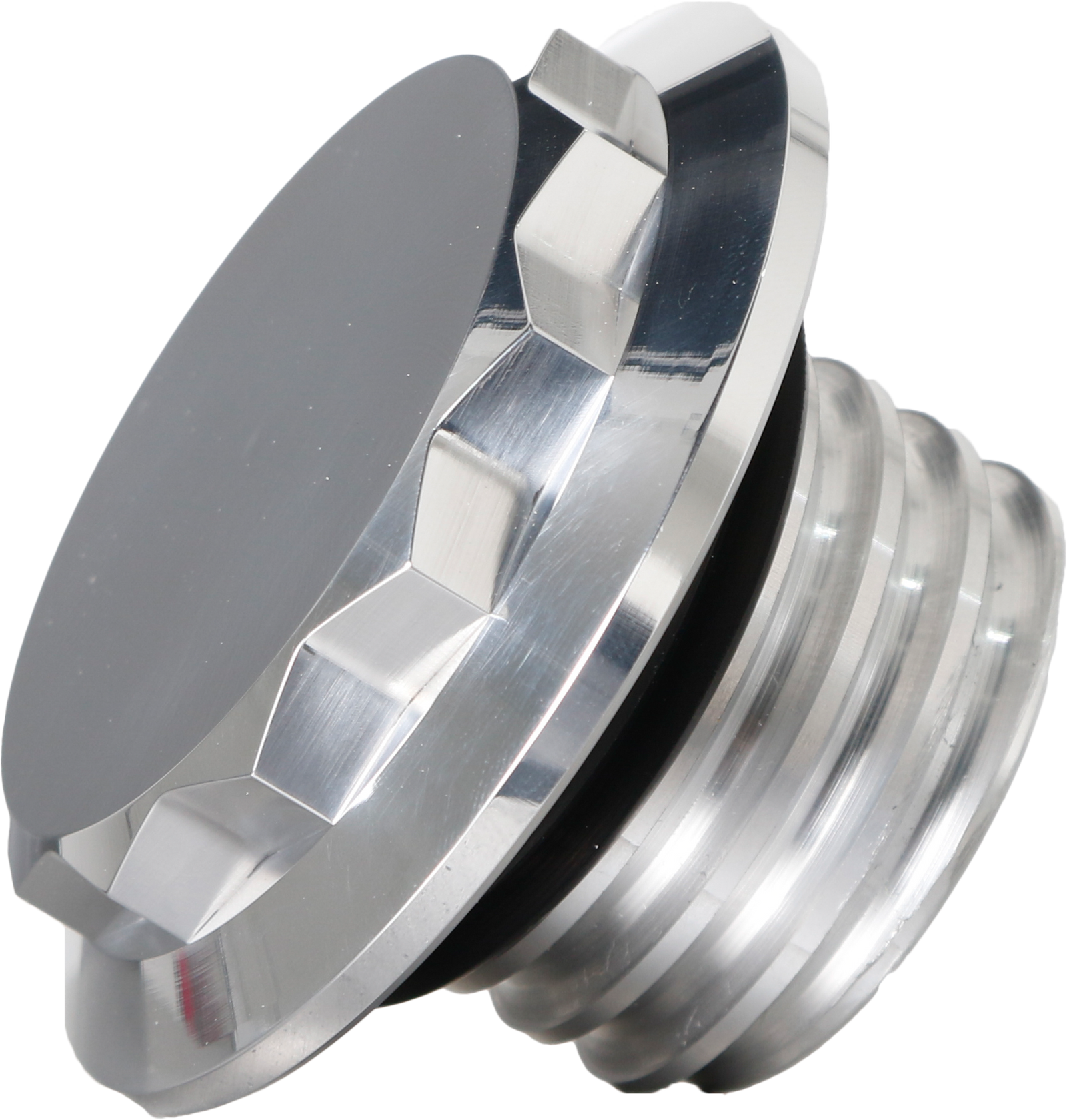 H/D Billet 12 Point Vented Polished Fuel Cap