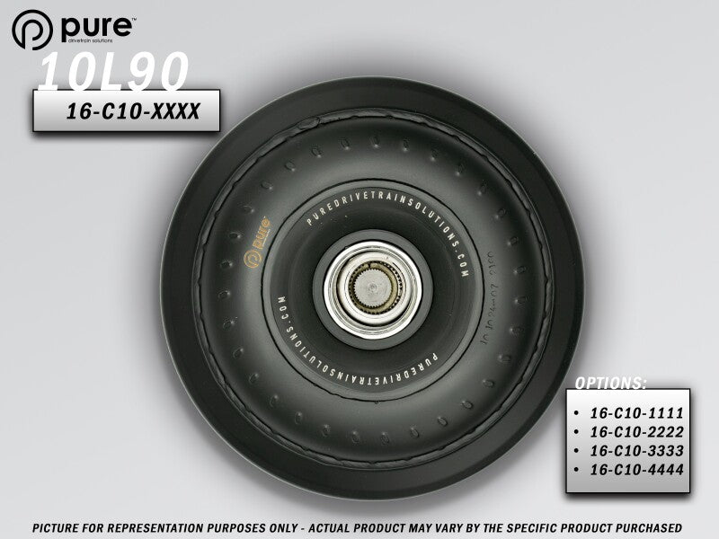 Pure Drivetrain 10L80/10L90 Chevy High Performance Billet Torque Converter - Big Blower w/ 6.2 LT4