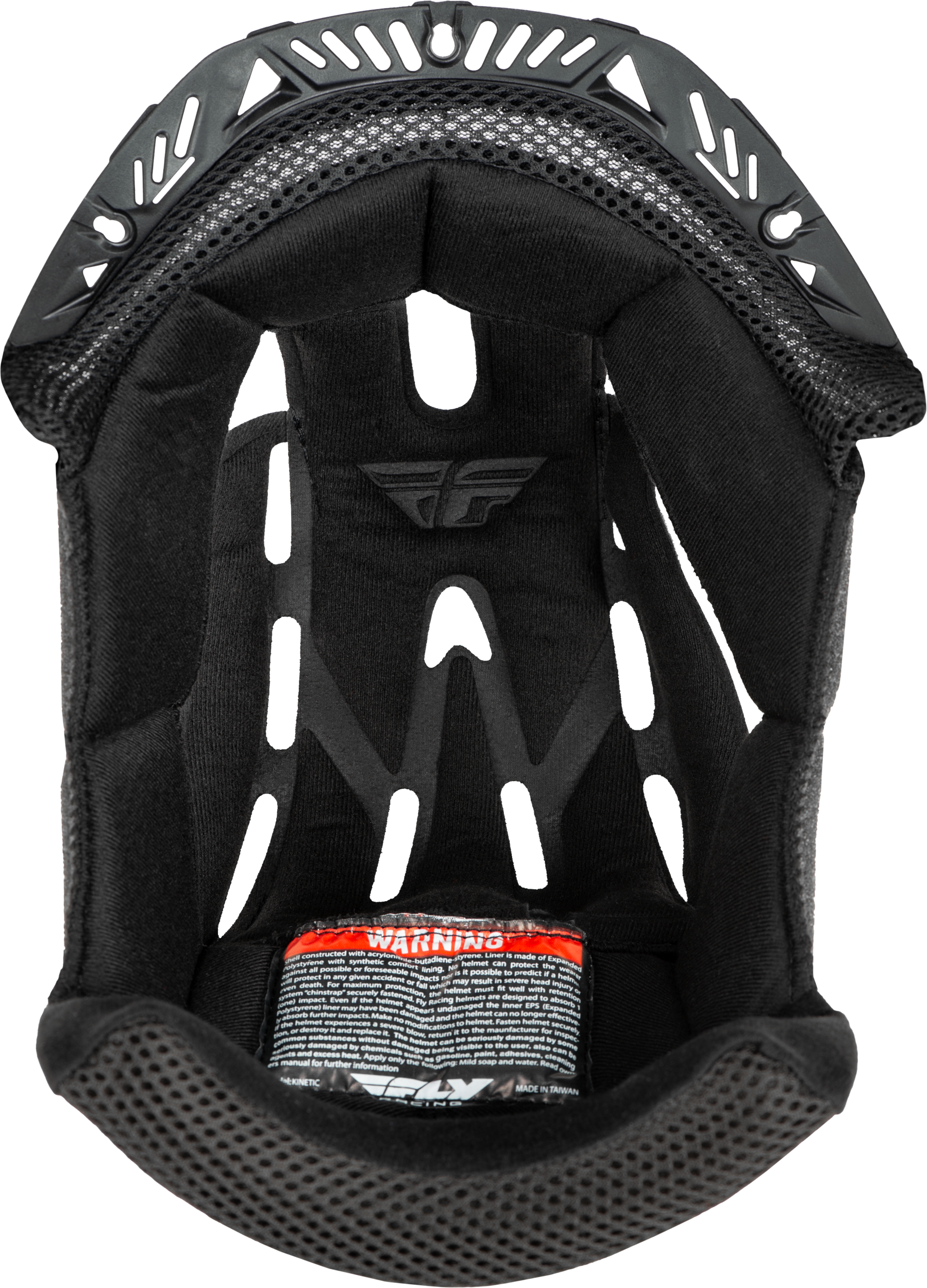 Kinetic Helmet Liner Set Black 2x