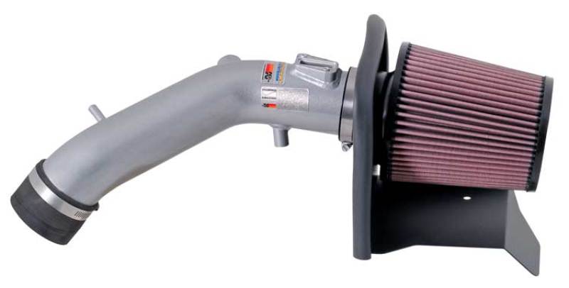 K&amp;N 05-07 Honda Accord L4-2.4L Silver Typhoon Short Ram Intake