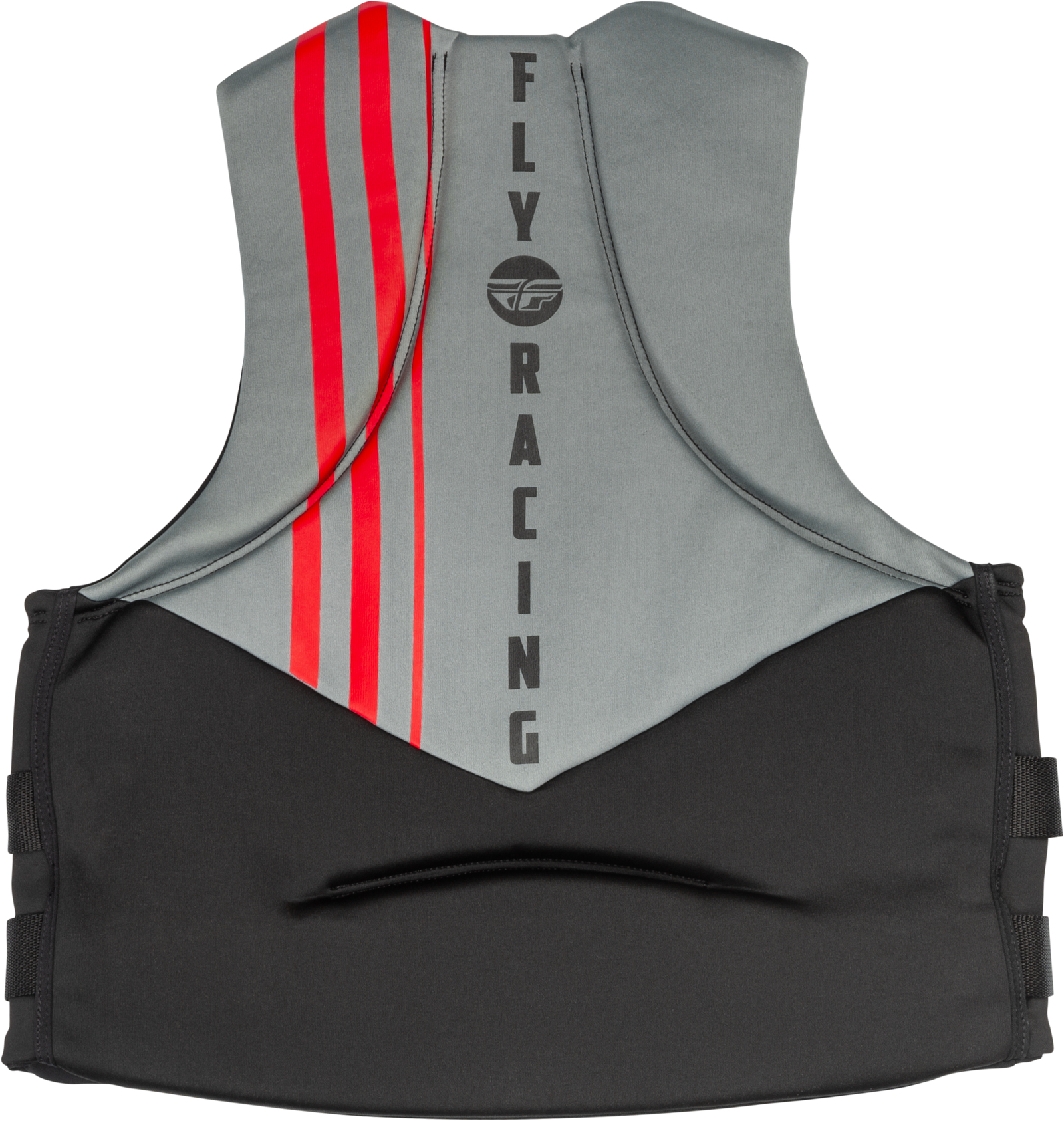 Neoprene Flotation Vest Black/Grey/Red Sm