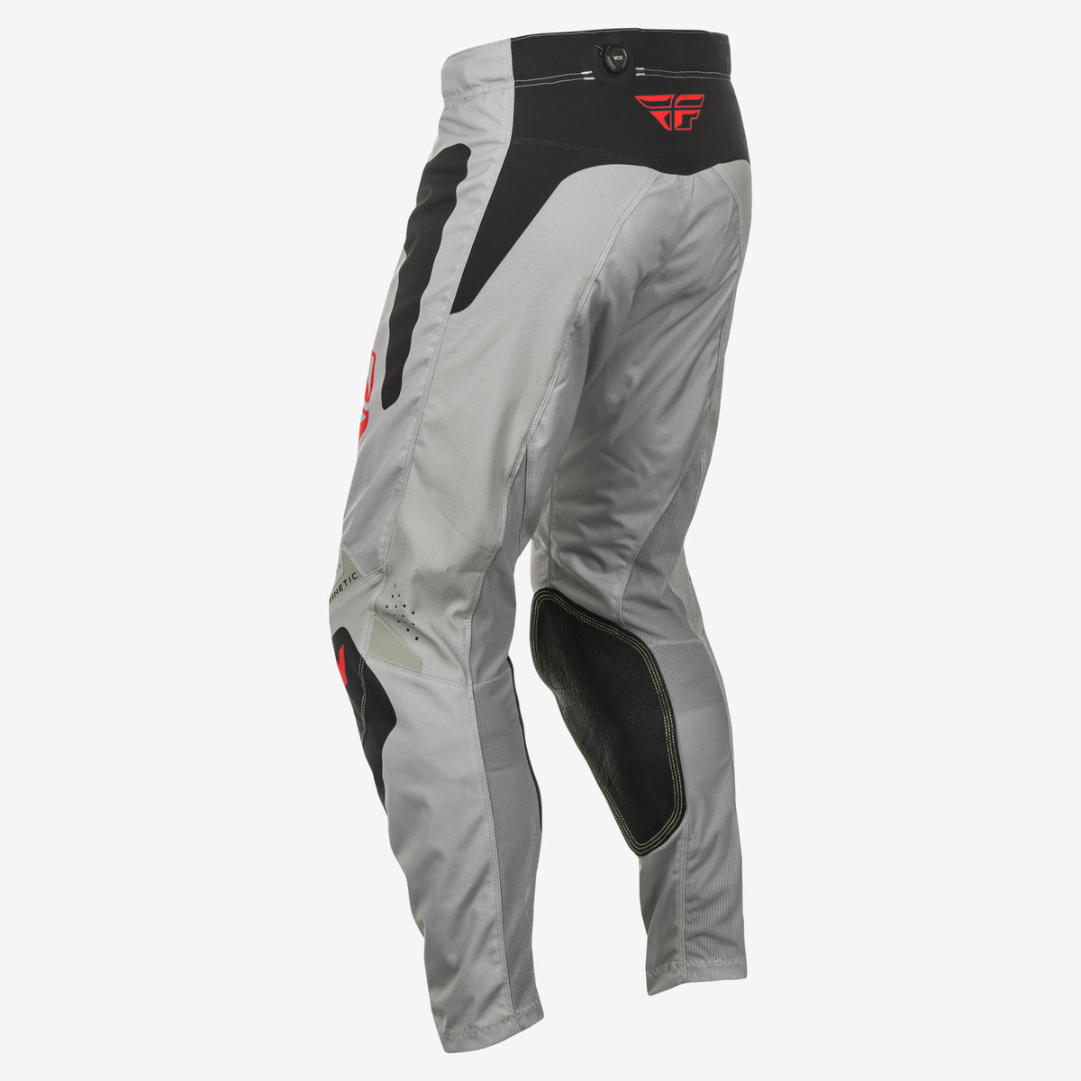 Kinetic Sym Pants Ca/Ny Light Grey/Red/Black Sz 38
