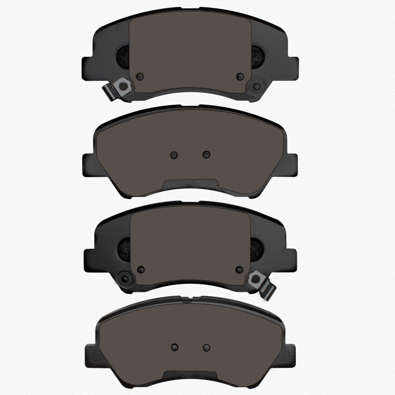 DFC 12-17 Dodge Attitude (Mexico) Front 5000 Advanced Ceramic Brake Pads and Hardware Kit