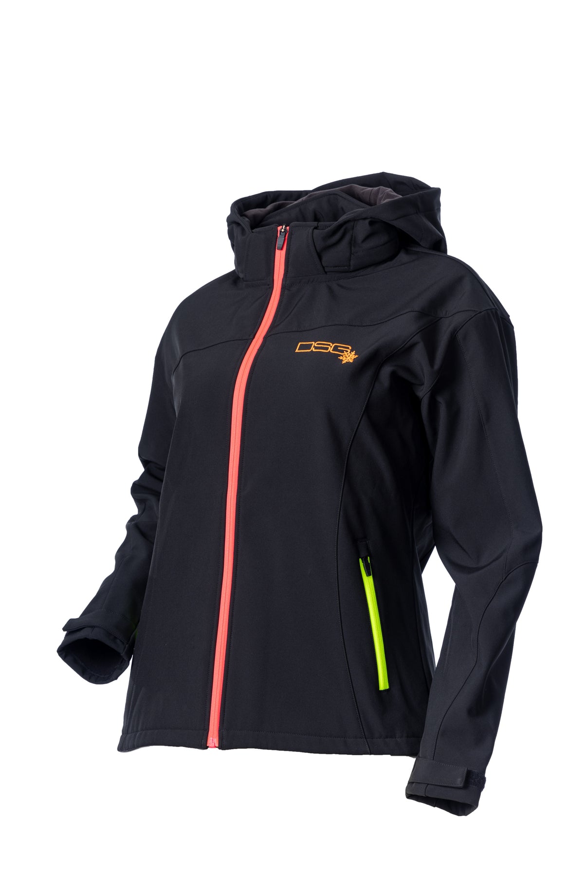 Malea Softshell Jacket Black/Neon 3x