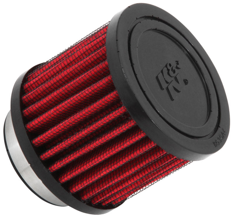 K&amp;N 1.75 inch Vent 3 inch D 2.5 inch H Air Filter - Rubber Top