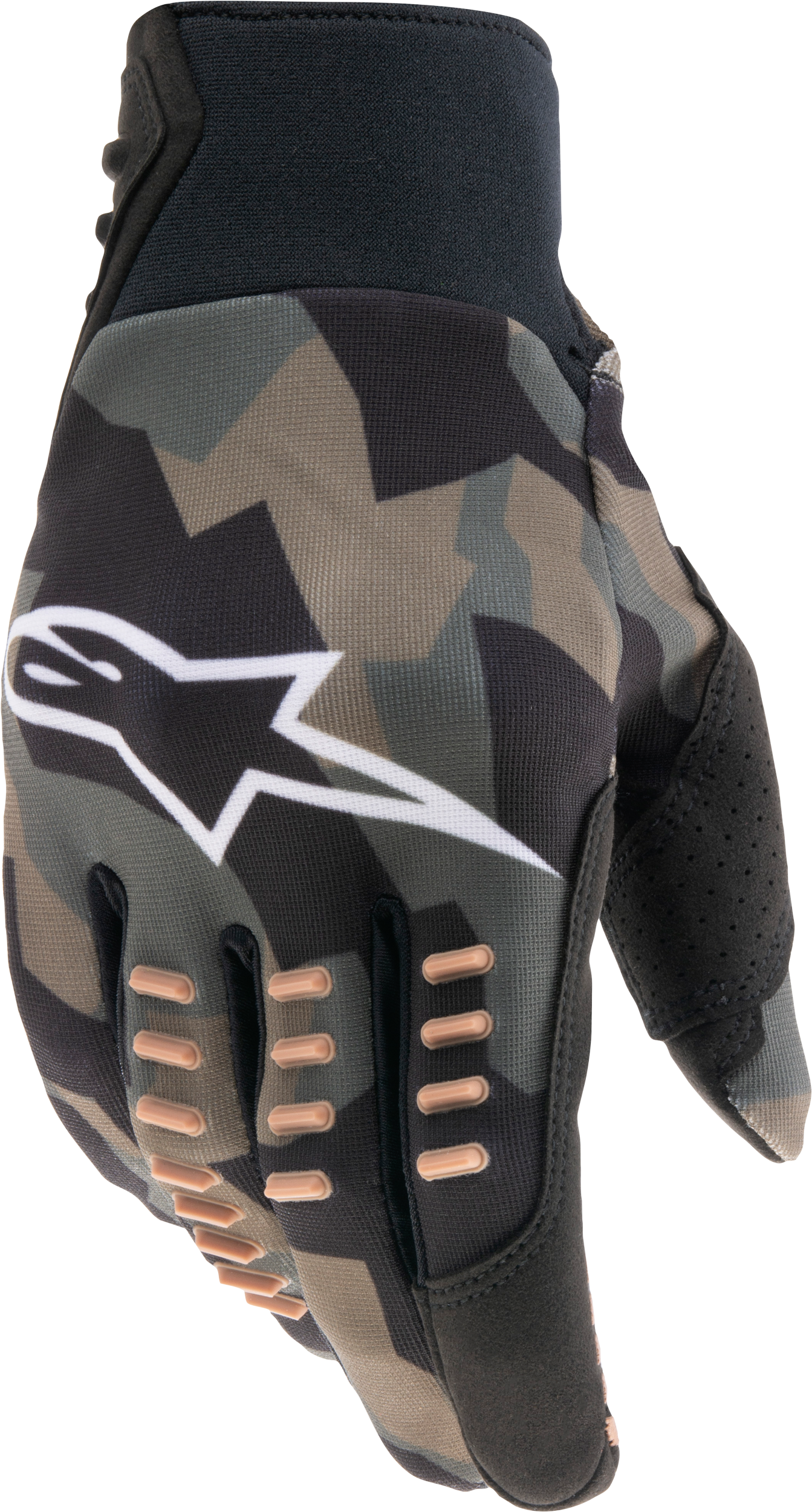 Smx E Gloves Black/Camo/Sand Md