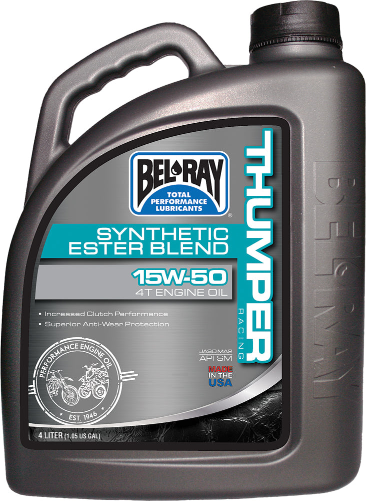 Thumper Ester Blend Eng Oil 4t Syn15w50 4l