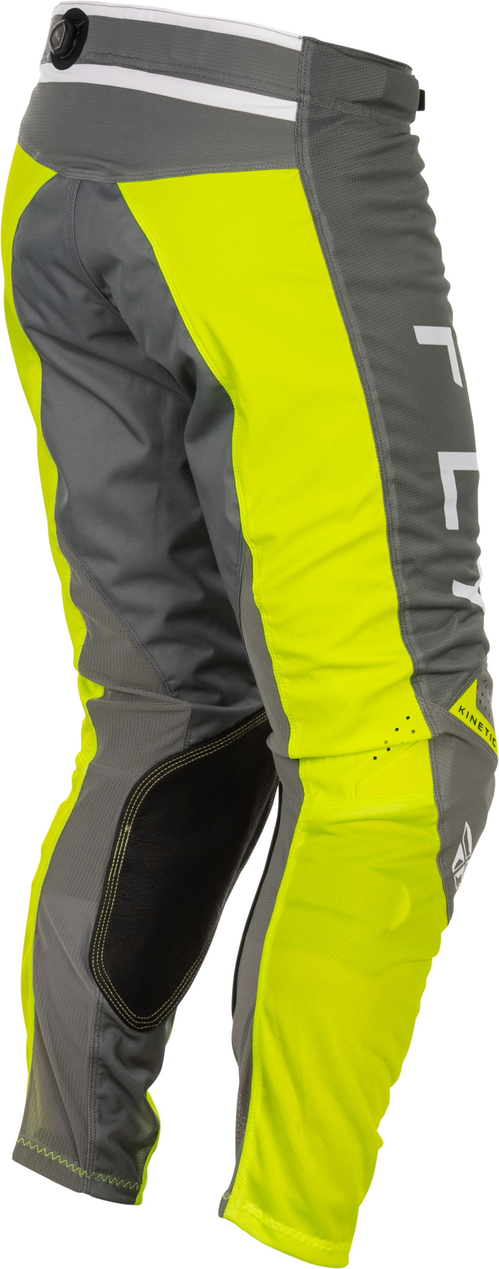 Kinetic Mesh Center Pants Grey/White/Hi Vis Sz 30