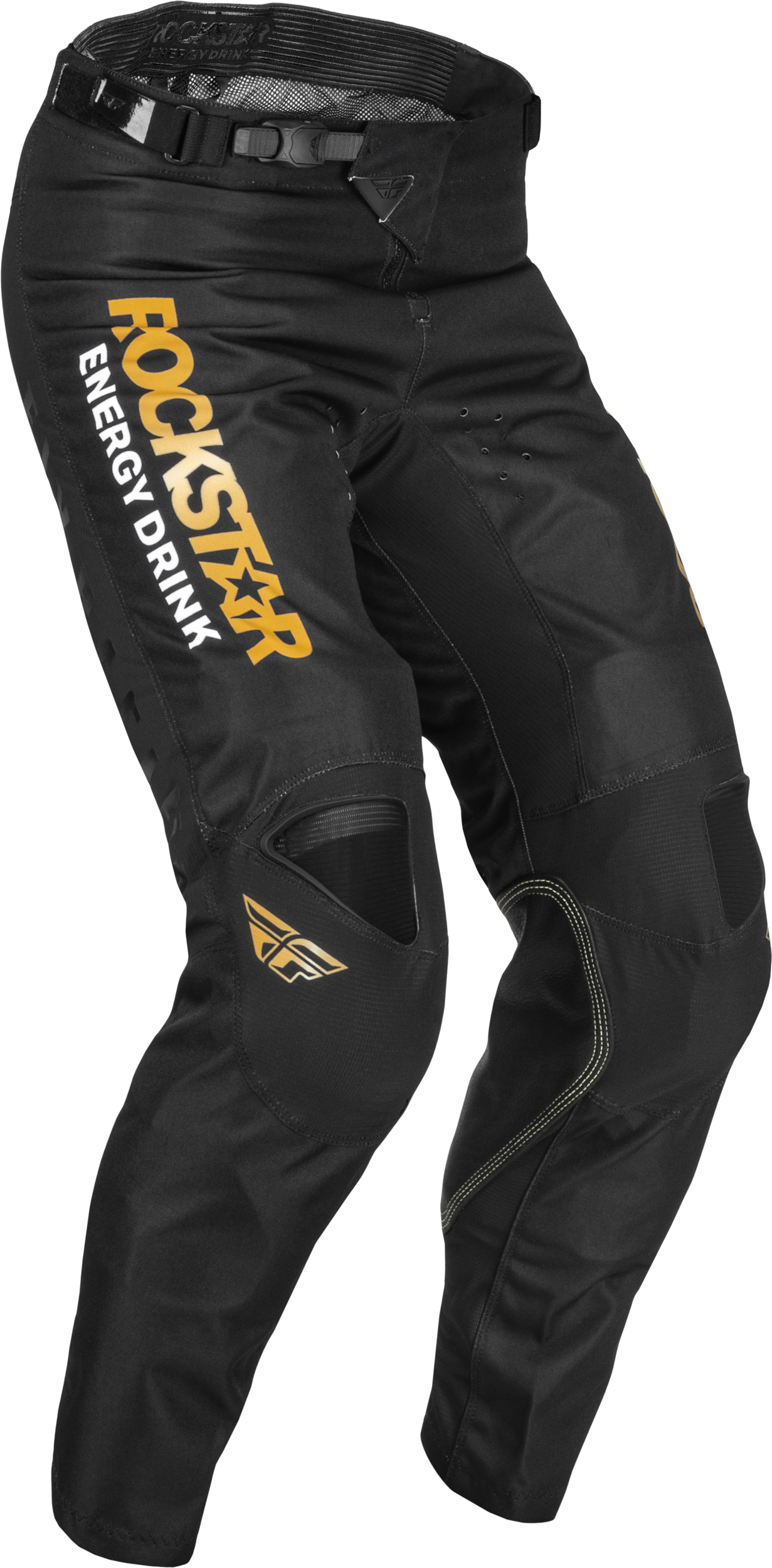 Kinetic Rockstar Pants Black/Gold Sz 28