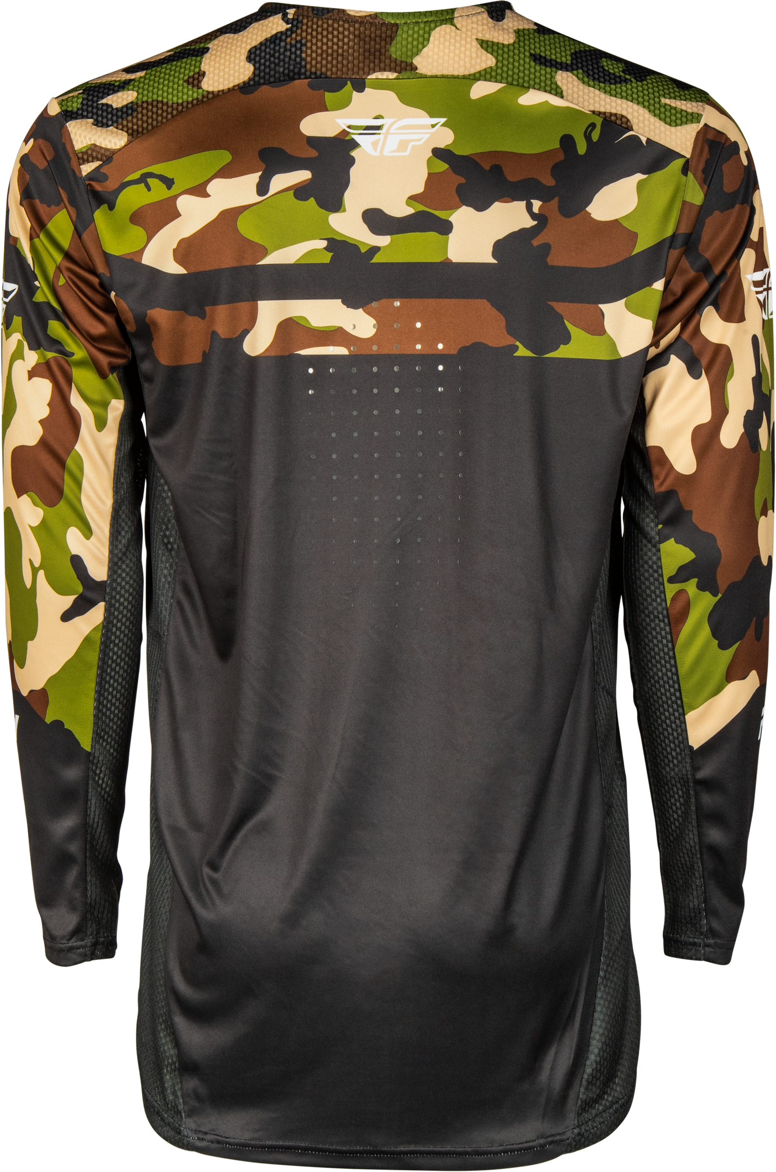 Youth Rayce Bicycle Jersey Black/Camo Yl