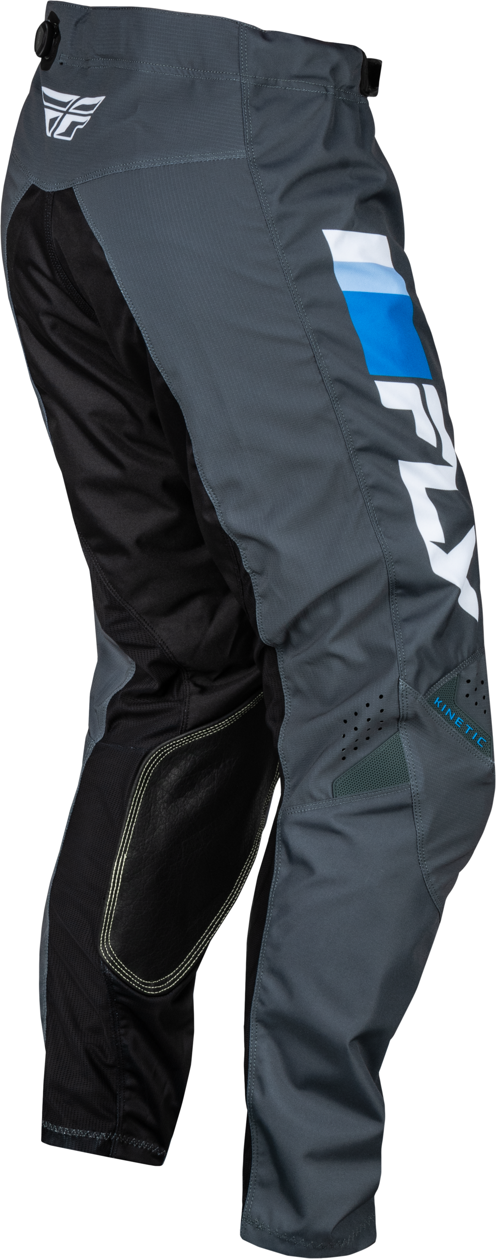Kinetic Prix Pants Bright Blue/Charcoal/Wht Sz 36