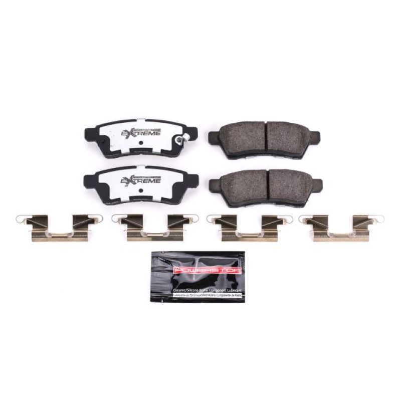 Power Stop 05-19 Nissan Frontier Rear Z36 Truck &amp; Tow Brake Pads w/Hardware